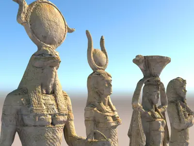 Ancient Giants Monument Pack 4 3D model