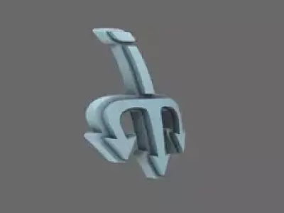 Star Tridents V10B Shoulder Symbols 3D print model