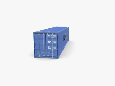 40ft Shipping Container PO v1 3D model