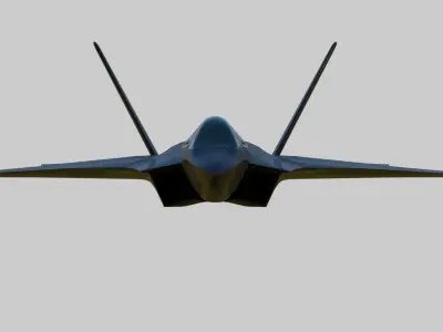 F-22 Raptor 3D model purchase