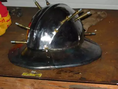 WG 7054 - Chapel de fer - DXF Armor Pattern Low-poly 3D model