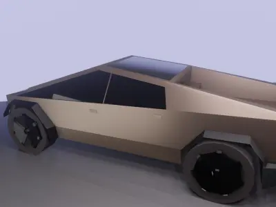 Kyberpunk tesla 3D model