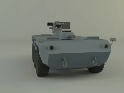 Armored vehicle 3D model purchase