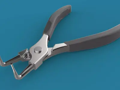 Pliers for seeger 3D model