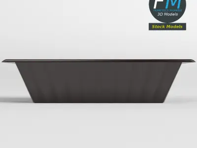 Masonry mixing tub 3D model