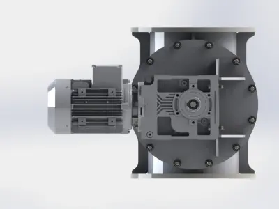 DN 250 AIR LOCK - AIR VALVE 3D model