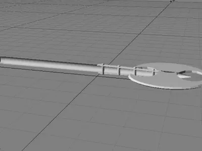 Battle Axe - Double Headed 3D model