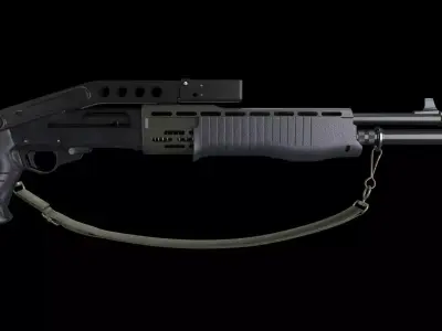 Franchi SPAS 12 3D model