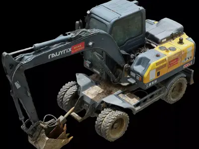 Scan Excavator Free 3D model