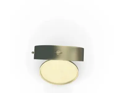Compass gold ring 3D model