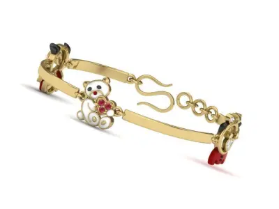 Stylish antique bracelet  3D print model