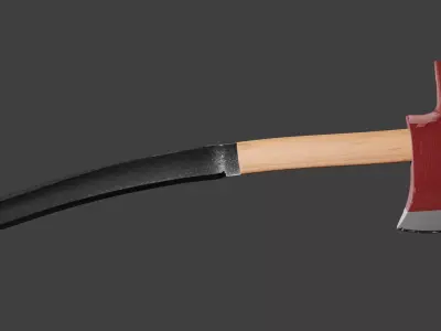 Fire Axe 3D Model 3D model
