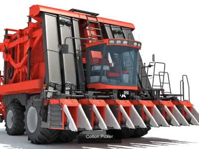 Farm Equipment Collection 3D Model Pack