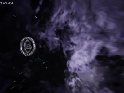 Cosmic Cloud Structure for Blender 3D model