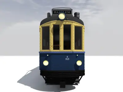 Boedapester or blue train 3D model
