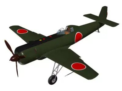 Nakajima Ki-115 Tsurugi 3D model purchase