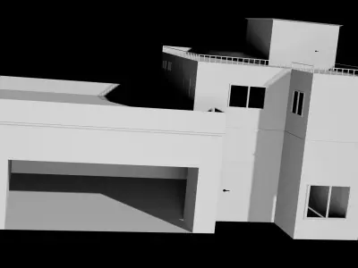 pubg house Free low-poly 3D model