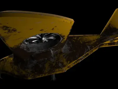 Fighter Plane 3D model by ahteshamjamal