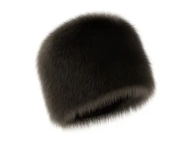 Shapka Fur Hat 3D model