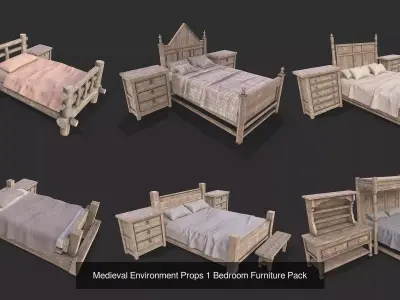 Ultimate Medieval Environment Props Collection  14 Themed Packs