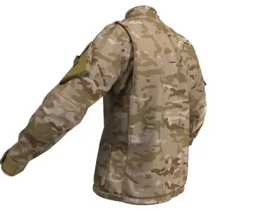 Crye Precision G3 Combat Jacket - Marvelous Designer 3D model