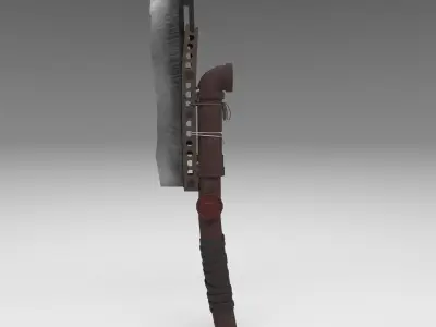 Rusty Blade 3D model
