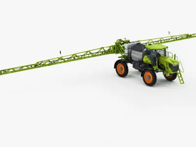 Tractor Sprayer 3D model