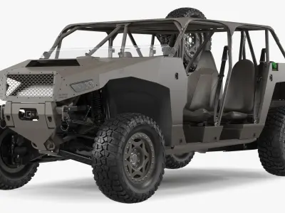 Ultra Light Combat Vehicle 3D model