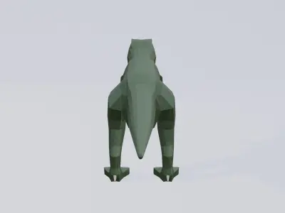 3d low poly T-Rex t - rex Free low-poly 3D model purchase