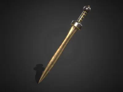Gladius Free low-poly 3D model