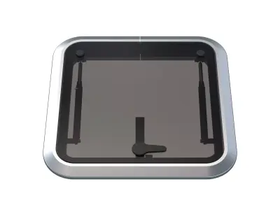 Aluminum Boat Hatch  3D model