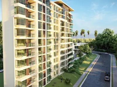 Highrise Building 09 3D model