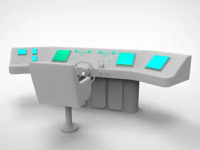 Ship or boat Navigation 3D Printed 3D print model