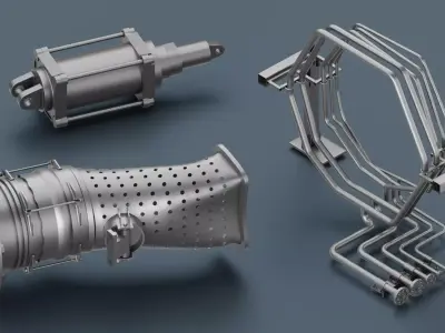 Mechanical Kitbash Volume 3 3D model