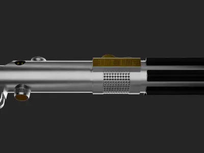 Skywalker Lightsaber Low-poly 3D model