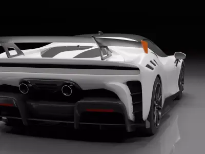 Ferrari SF90 XX Stradale 2024  3D model