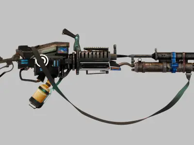 flame Thrower 3D model
