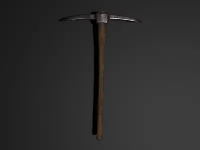 Survival Tool Kit - Hammer Axe and Pickaxe 3D model