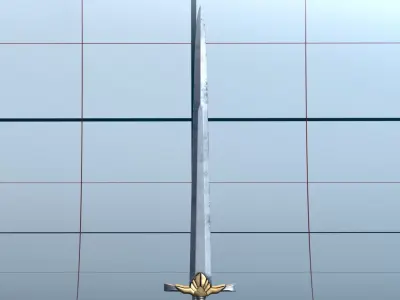 Sword PBR 3D model