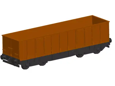  wagon 3D model