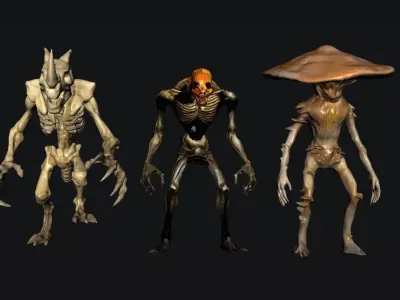 Creature 3D model 53