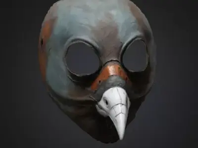 Pigeon Mask 3D model