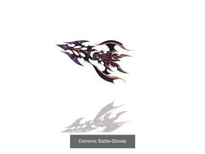 Battle Gloves - Collection 3D Model Pack