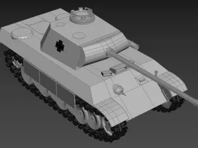 Pzkpfw V Panther 3D model