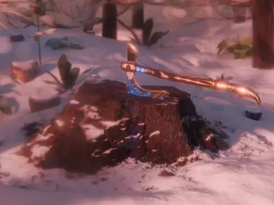 Leviathan Axe-God of War Ragnarok 3D model