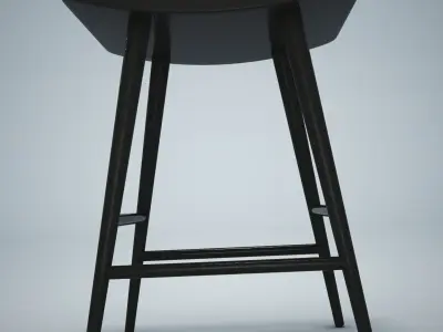 Blare Counter Stool 3D model