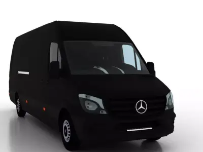 Mercedes Benz Sprinter L4H2 2015 Cargo EU 3D model