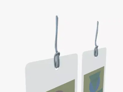 Lockout Tag 3D model