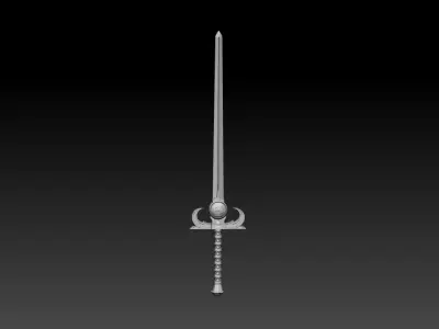 THE SWORD OF OMENS STL MODEL FOR PRINT 3D print model