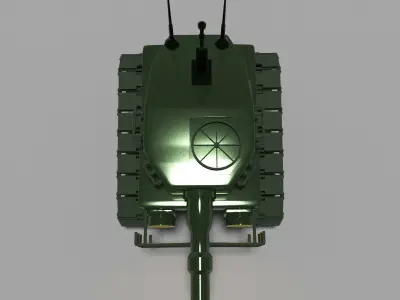 Mini war tank  3D model